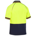 Adults Recycled Hi Vis Short Sleeve Polo Shirt