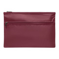 Twin Zip Pencil Case - Maroon