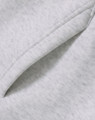 Unisex Oversized Fleece Hoodie - White Marl - angle_12