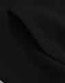 Unisex Oversized Fleece Hoodie - Black - angle_12
