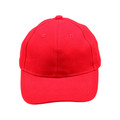 Kids Brushed Cotton Cap - Red
