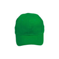 Adults 6 Panels Heavy Brushed Cotton Cap - Kelly Green