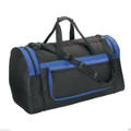 Travel Sports Bag with 2 End Pocket | 76L - B260A - Black.Royal