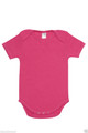 Baby Romper Organic Cotton Bodysuit - B101BL - Hot Pink