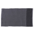 Gym Cotton Towel with Zip Pocket - M118 | Black.Grey