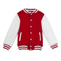 Kids Letterman Varsity Jacket - F160BB | Red.White