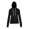 Womens Lightweight Heather Zip Hoodie - FZ75UN | Black