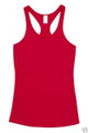 Ladies T-Back Gym Singlet - T407LD | Red