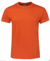 Adults Kids Plain Fitted T-shirt - S1NFT  | Orange