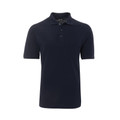 Mens Polycotton Short Sleeve Pocket Polo Shirt - 210P | Navy