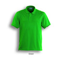 Mens Casual Semi-Fitted Polo Shirt - CP0901 | Green