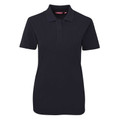 Womens Basic Short Sleeves Polo Shirts - 2LPS | Navy
