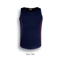 Mens Breezeway Polyester Singlet Breezeway Polyester - CT0926 | Navy.Red
