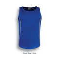 Mens Breezeway Polyester Singlet Breezeway Polyester - CT0926 | Royal.Gold