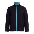 Podium Adults Slim FIt Water Resistant Softshell Jacket - 3WSJ | Navy