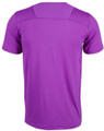 Sports Stretch Fluoro T-shirt in purple, back view