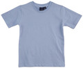 Kids Premium 100% Cotton Plain Crew Neck T-Shirt | Sky