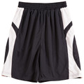 Children Cooldry Basketball Sport Shorts - SS23K | Black.White