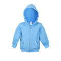 Kids Toddler Baby Heather Zipper Hoodie - F180ZZ | Sapphire Heather