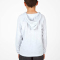 Kids Plain Fusion Hooded Long Sleeves Tee - F394KS