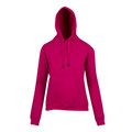 Ladies Kangaroo Style Fleecy Hoodies - TH22UN | Hot Pink