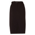 Ladies Poly Viscose Stretch Twill Flexi Waist Lined Skirt - M9478
