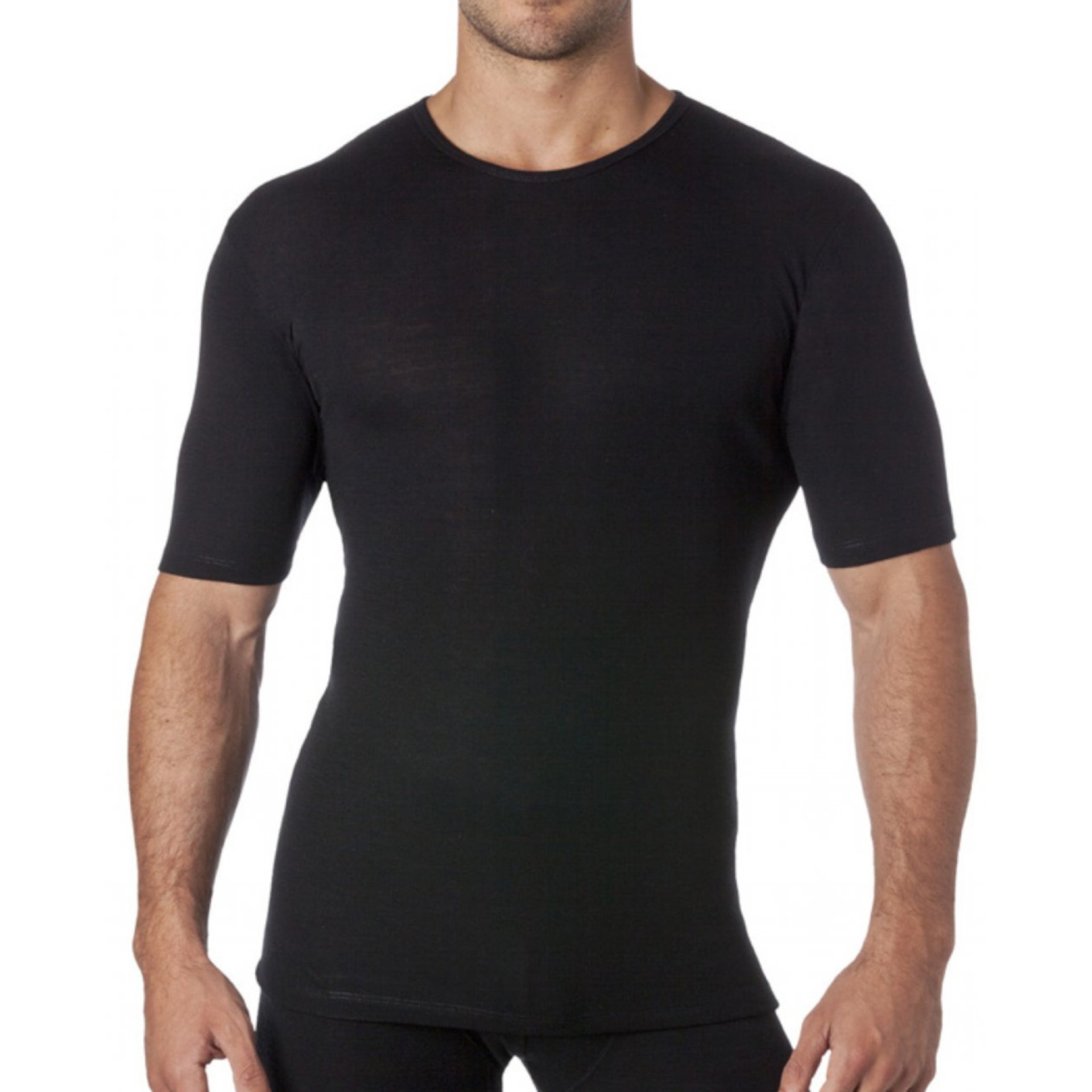 Men - Merino Wool - Merino T-shirts - Blank Fashion