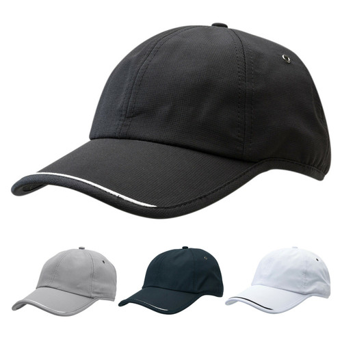 Adults Plain Unstructured Lightweight Polyester Cap - 4381