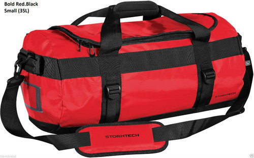 Stormtech Waterproof Small Travel Gear Bags - GBW-1S | Bold Red.Black