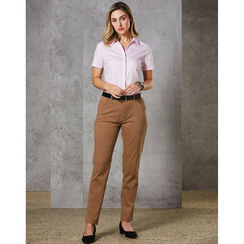 Ladies Slim Fit Boston Stretched Chino Trousers - M9390