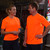 Adults Unisex Hi-Vis CoolDry Mini Waffle Safety Tee - SW39 