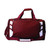 Plain Contrast Sports Duffle Bag - 4001 | Maroon.White
