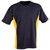 Kids CoolDry Mesh Contrast Tee | Navy.Gold