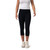 Ladies Blank High Rise 3/4 Length Leggings