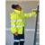 Bisley Taped Hi Vis Wet Weather Bomber Jacket