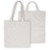  Plain Cotton Calico Bags | Short / Long Double Handles 