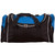 Contrast Colour Sports / Travel Bag 56.2L - Black.White.Royal