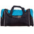 Contrast Colour Sports / Travel Bag 56.2L - Navy.White.Aqua