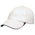 Adults Cool Dry Unstructured Polyester Mesh Cap - 4167 | White.Black