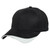 Adults Unisex Brushed Cotton Stylish Cap - 4046 | Black. White.White
