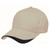 Adults Unisex Brushed Cotton Stylish Cap - 4046 | Sandstone.White.Black