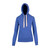 Junior/Ladies Heavy Fleece Hoodie with Kangaroo Front Pocket - FP88UN | Blue Marl