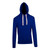 Junior/Ladies Heavy Fleece Hoodie with Kangaroo Front Pocket - FP88UN | Royal