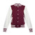 Ladies / Youth Varsity Jacket - FO96UN | Maroon.White