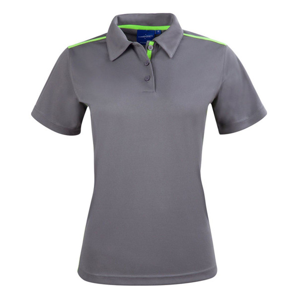 Youth Plain Rapid Cool Short Sleeves Polo Shirts - PS83K | Ash.lime
