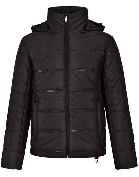 Unisex Sustainable Seamless Parka Puffer Jacket, lifestyle photo