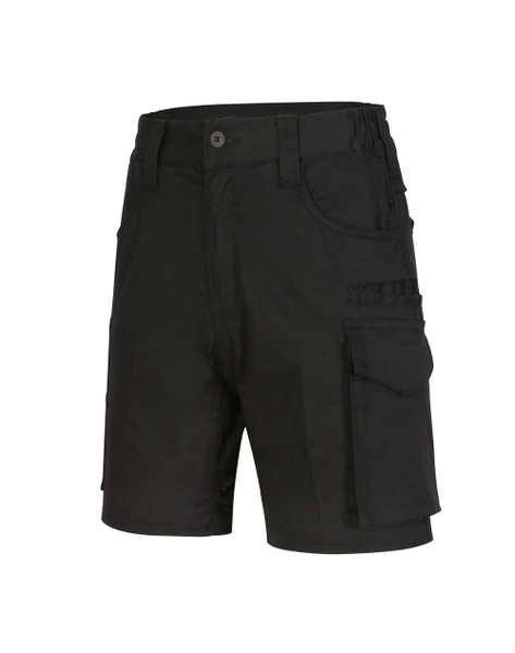 Adults Unisex Cotton Stretch Ripstop Work Shorts, lifestyle photo
