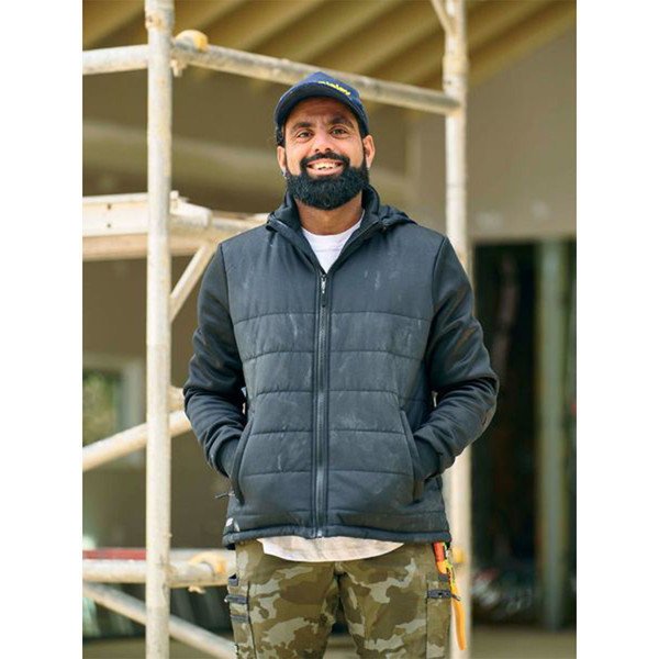Flex & Move Fleece Hooded Puffer Jacket