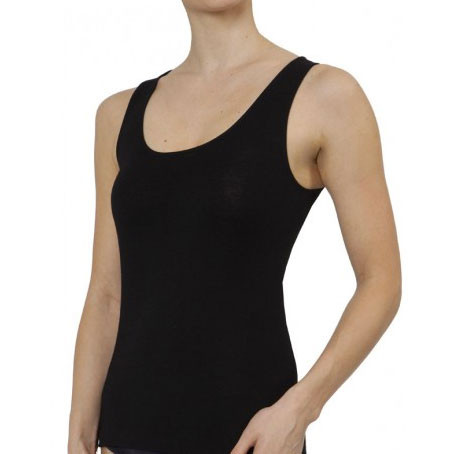 Vest Thermal Merino Wool 200gsm Underwear Black