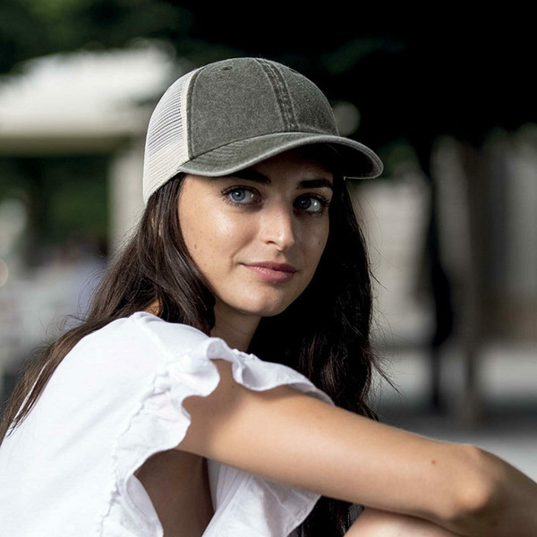 Atlantis Adults Premium Soft Vintage Trucker Cap - A2100 